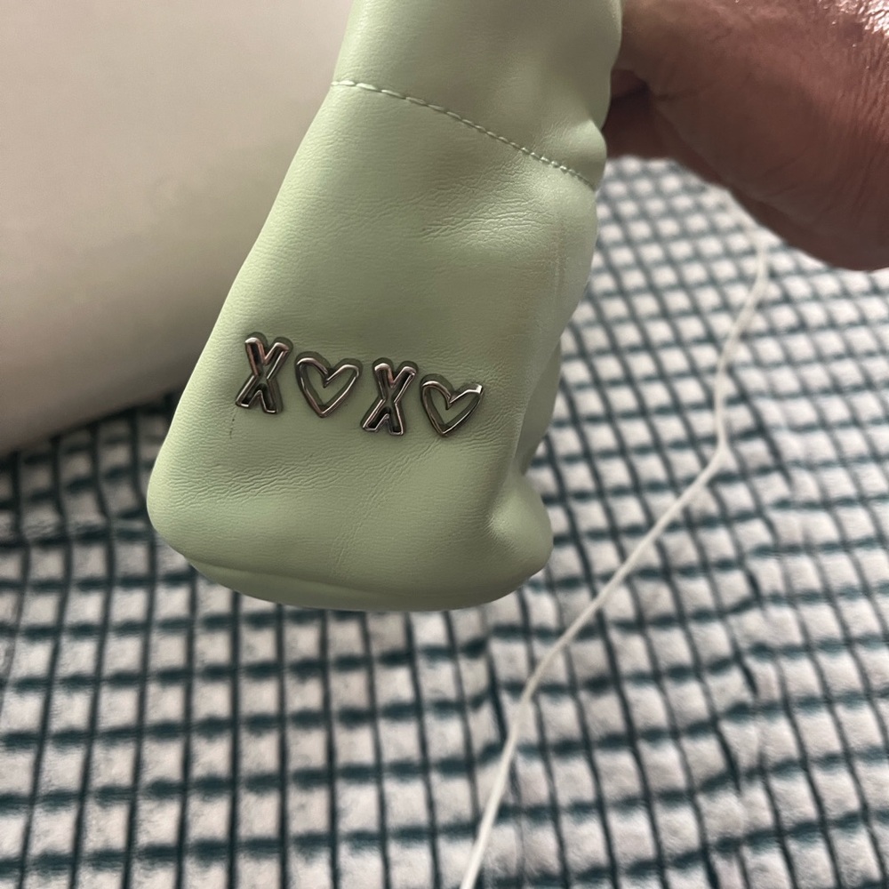 DeeZee x ROXIE Mint Green Puffy Shoulder Bag - Trendy Hobo Bag